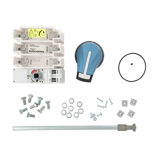 Socomec SSF Fuse Switch kit, w/ External Handle, suits BS fuses, 3P 63A***EMAIL/TEXT FOR PRICING***