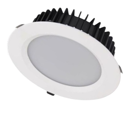 NLS 20320 | 40W 三色 LED 可调光筒灯 3200-3600lm 225mm 开孔 IP44