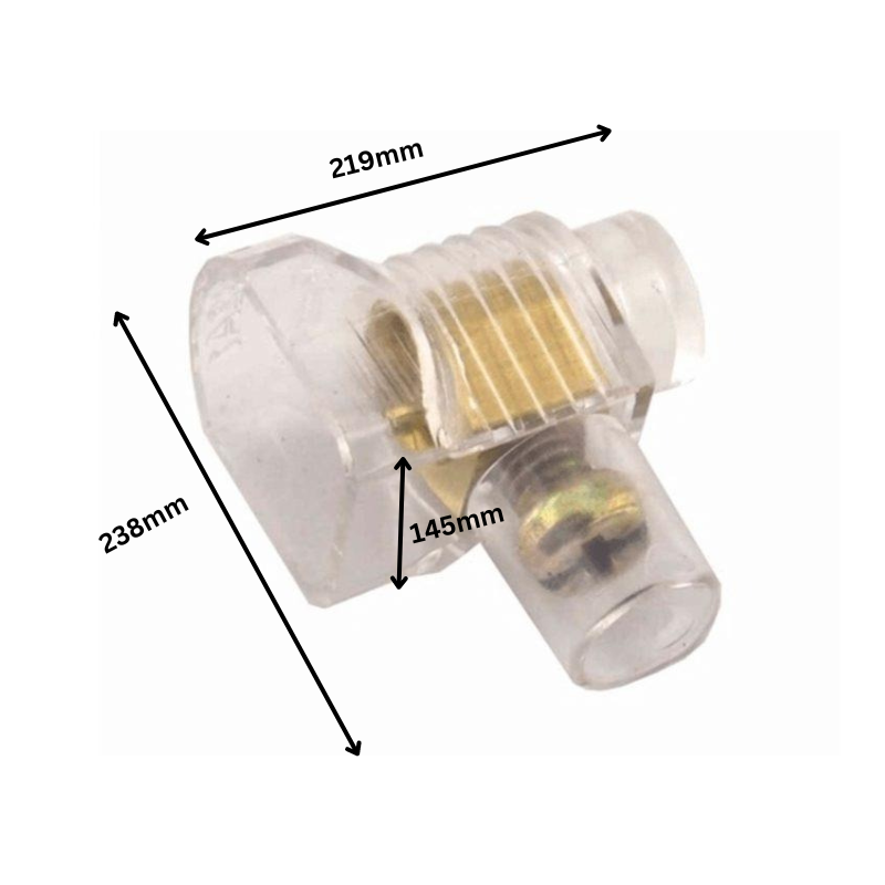 NLS 30007 | Single Screw Cable Connector 32 Amp | (100 Jar)