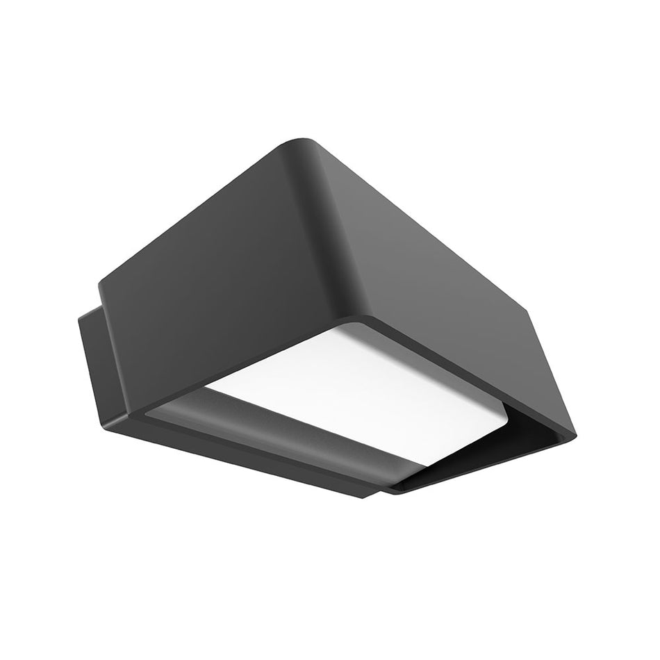 Topa 13W LED Up/Down Wall Light Dark Grey / Tri-Colour