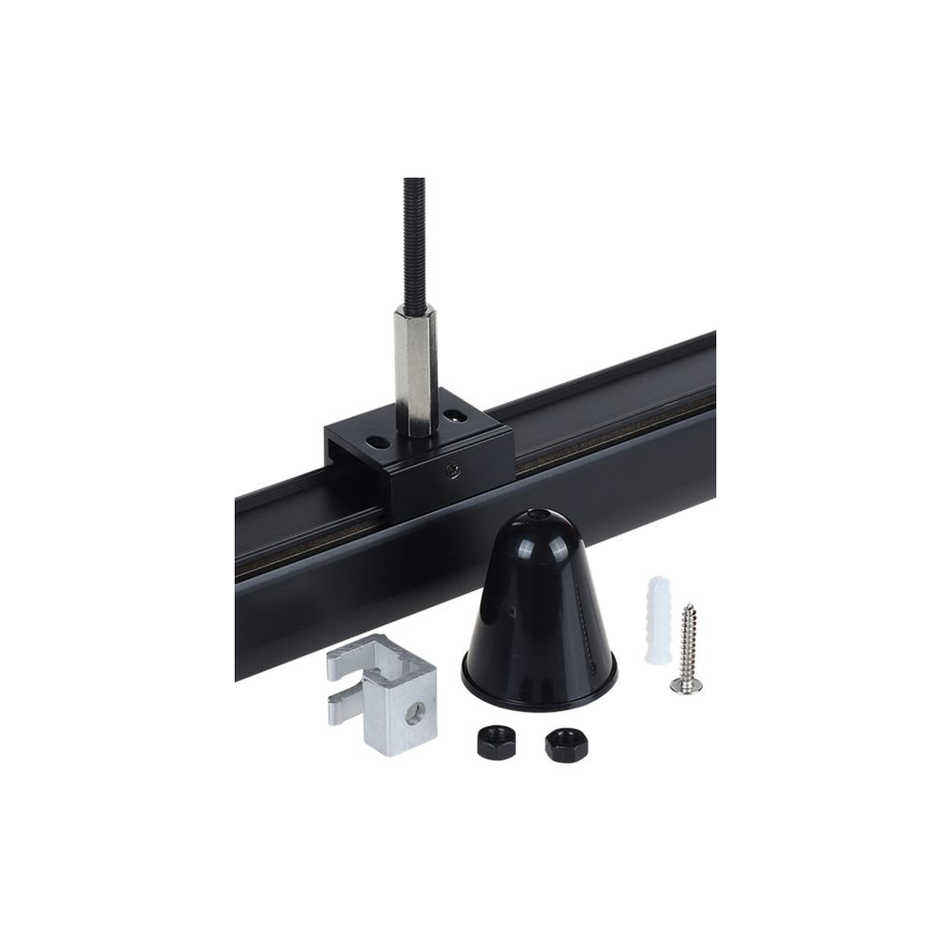 Track 3 Circuit 4 Wire Track Suspension Mount Rod Kit Black