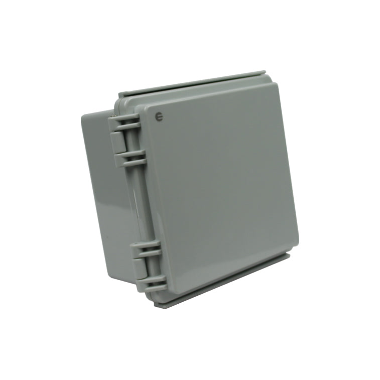 IP65 Weatherproof Enclosure 150 x 150 x 90mm Grey Hinged Cover