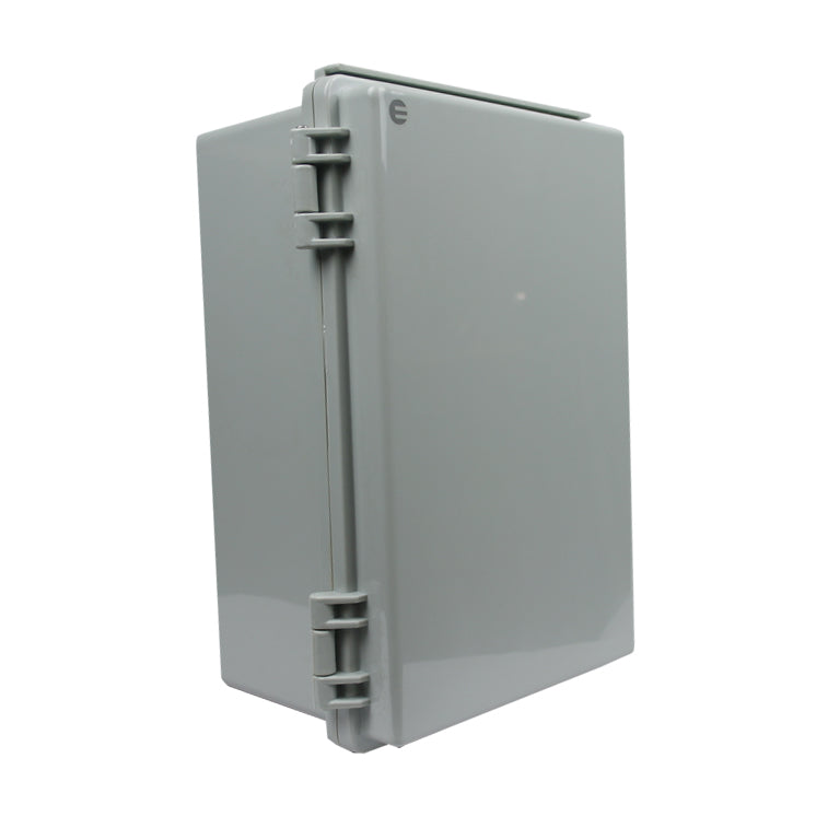 IP65 Weatherproof Enclosure 300 x 200 x 130mm Grey Hinged Cover