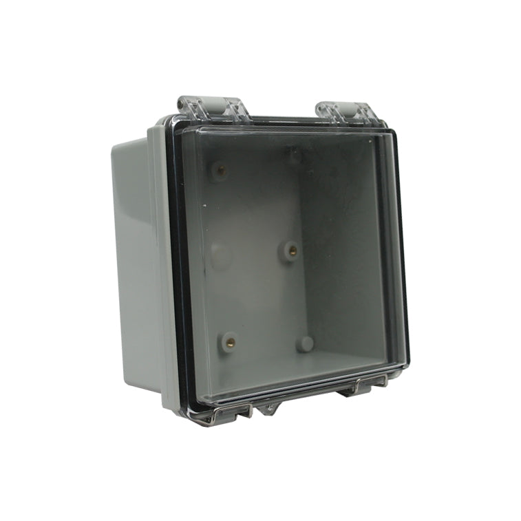 IP65 Weatherproof Enclosure 150 x 150 x 90mm Clear Hinged Cover