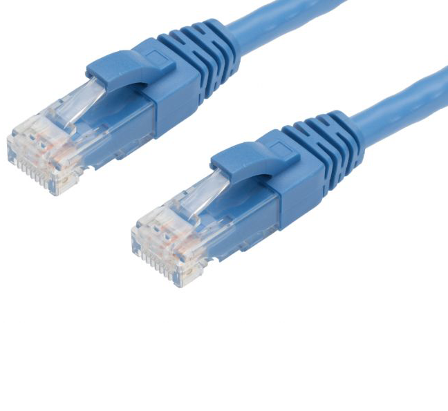 1m RJ45 CAT6 Ethernet Network Cable | 10 Pack Blue