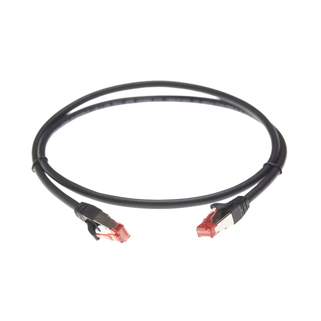 4m CAT6A S/FTP LSZH Ethernet Network Cable | Black