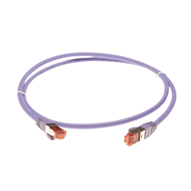 15m CAT6A S/FTP LSZH Ethernet Network Cable | Purple