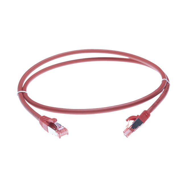 4m CAT6A S/FTP LSZH Ethernet Network Cable | Red