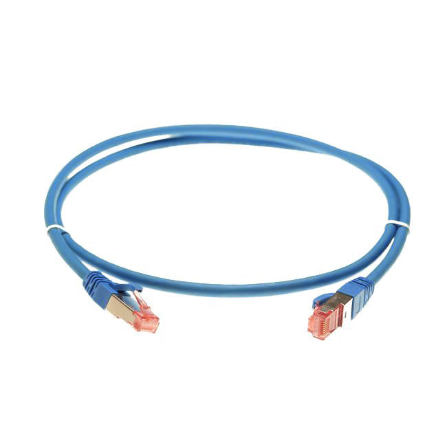 15m CAT6A S/FTP LSZH Ethernet Network Cable | Blue