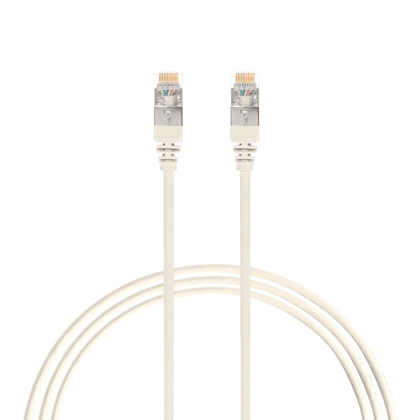 5m CAT6A RJ45 S/FTP THIN LSZH 30 AWG Network Cable | White