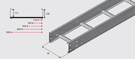 NEMA 3 Reverse Rail Cable Ladder ***Call for Pricing***