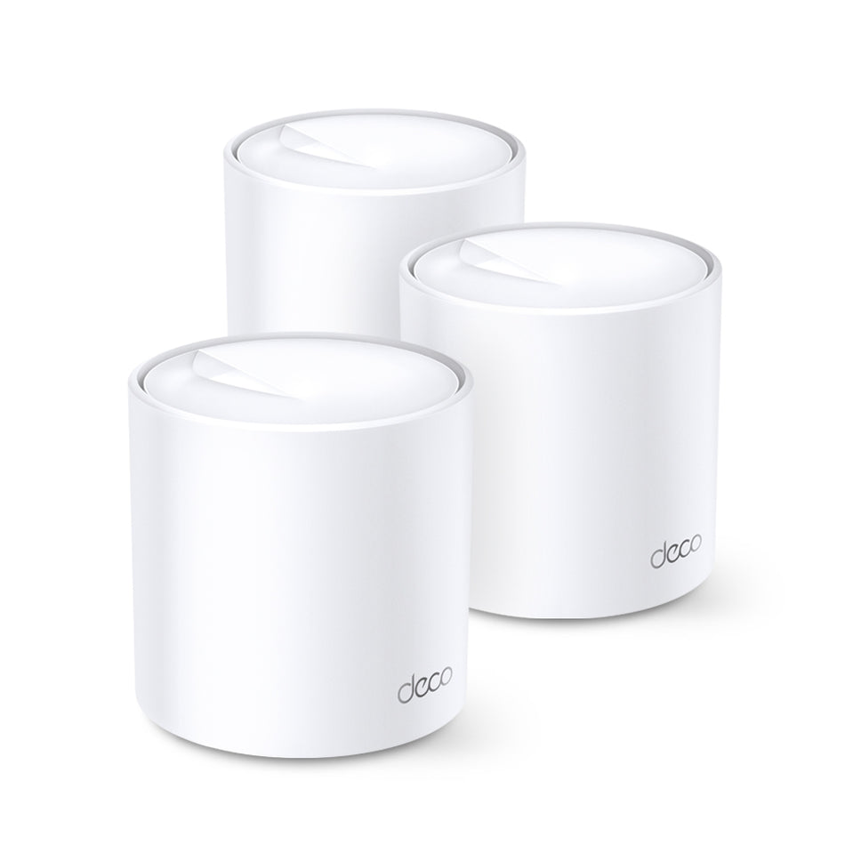 TP-Link | Deco X20 | AX1800 Whole Home Mesh Wi-Fi System | 3 Pack