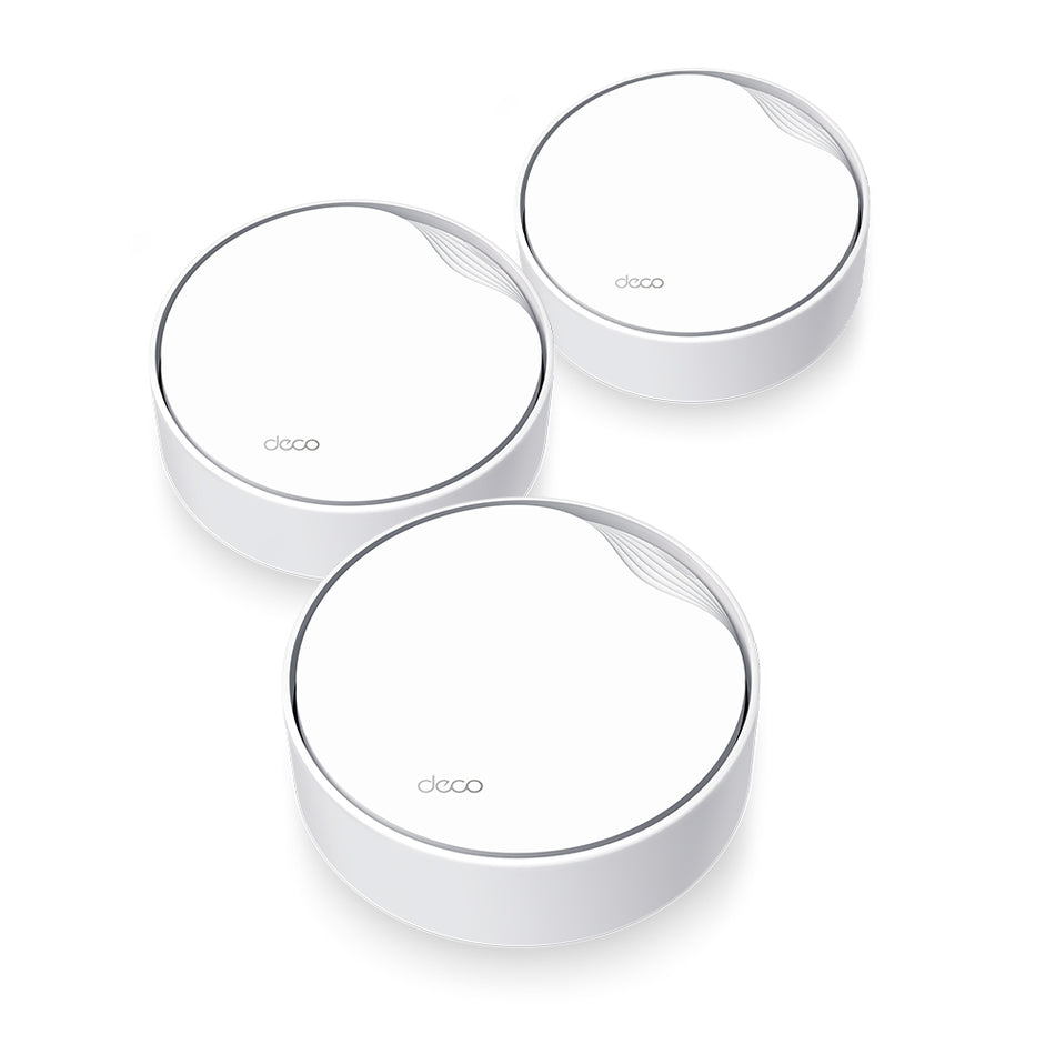 TP-Link | Deco X50-PoE | AX3000 Whole Home Mesh Wi-Fi 6 System with PoE | 3 Pack