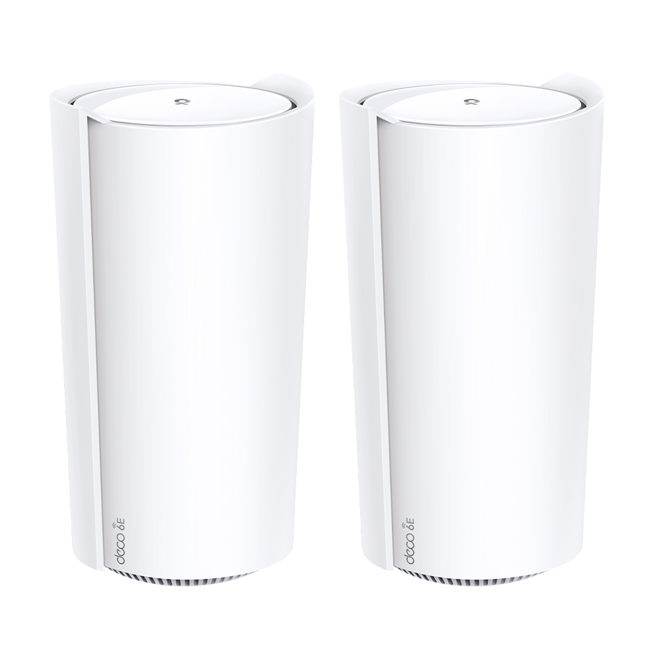 TP-Link | Deco XE200 | AXE11000 Whole Home Tri-Band Mesh Wi-Fi 6E System | 2 Pack