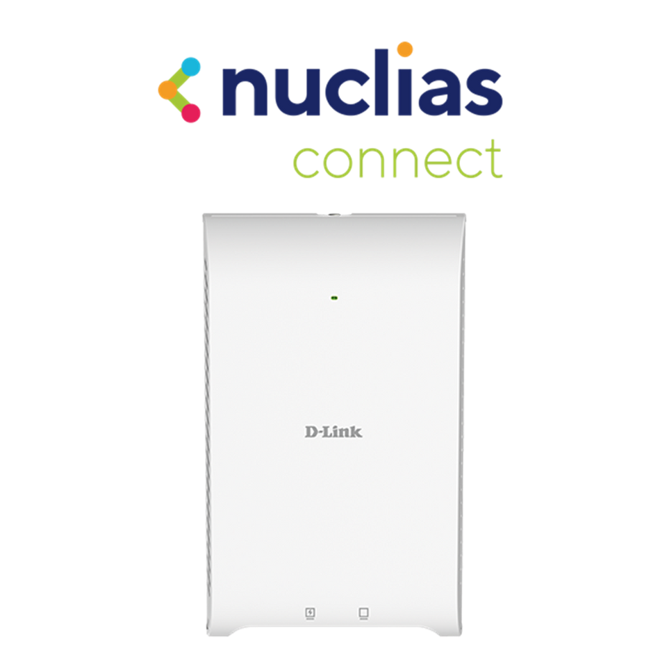 D-Link | DAP-2622 | Wireless AC1200 Wave 2 Concurrent Dual-Band Wall-Plate Access Point with PoE passthrough