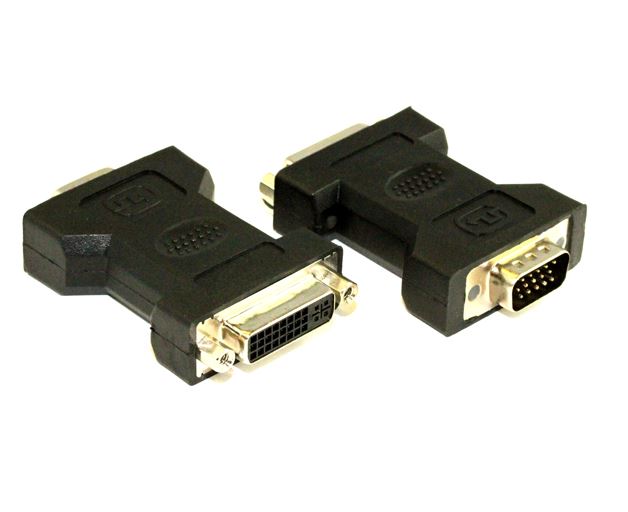 Adaptor DVI-I Female to VGA HD15 Male