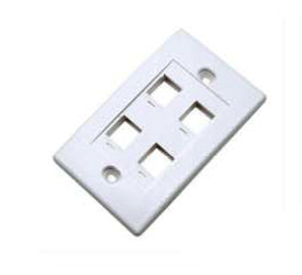 4 Way Keystone Face Plate