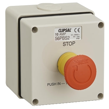 Clipsal - 56 Series, Push Button Control Station, 3A, Latching***EMAIL/TEXT FOR PRICING***