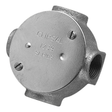 Clipsal - Cable Management, Machine Cast Fittings, Junction Boxes and Lid Kits, 20mm, 1 Way***EMAIL/TEXT FOR PRICING***