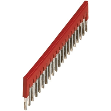 Linergy, Plug-in bridge, Linergy TR, 20 points, for 4mm² terminal blocks, red, 20 way, set of 10***EMAIL/TEXT FOR PRICING***