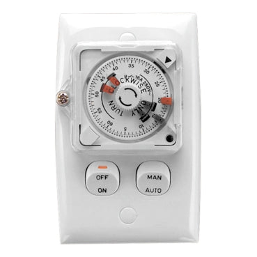 Standard Series, Analogue Timer Controls, Timer Switch 250V 15A - 24 Hour Timer***EMAIL/TEXT FOR PRICING***