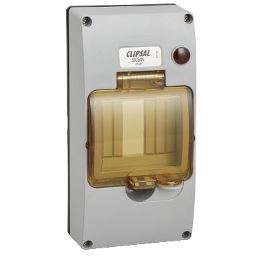 Clipsal - 56 Series, Mounting Cover Kit, 4 Module, with 240/415V Neon***EMAIL/TEXT FOR PRICING***