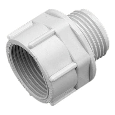 Clipsal - Cable Management, Solid Fittings - PVC, PG / Metric Screwed Converters, Male 25mm Female PG 21***EMAIL/TEXT FOR PRICING***