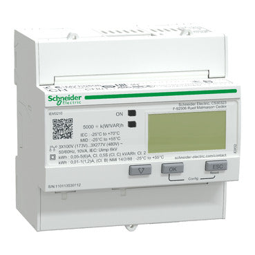 Acti 9 Smartlink Modbus9, IEM3210 energy meter - CT - 1 pulse O - MID***EMAIL/TEXT FOR PRICING***