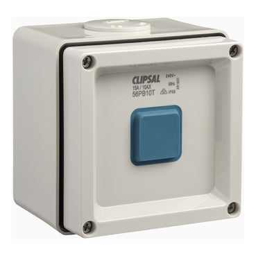 Clipsal - 56 Series, Push Button BLE Time Delay Switch - 10AX - 15A - 240V***EMAIL/TEXT FOR PRICING***