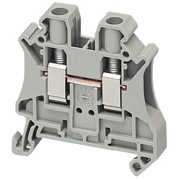 Linergy, Screw Terminal, Feed Through, 2 Points, 6mm² , Grey***EMAIL/TEXT FOR PRICING***