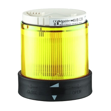 Harmony XVB, Indicator bank, illuminated unit, plastic, yellow, 70mm, steady, integral LED, 230V AC***EMAIL/TEXT FOR PRICING***