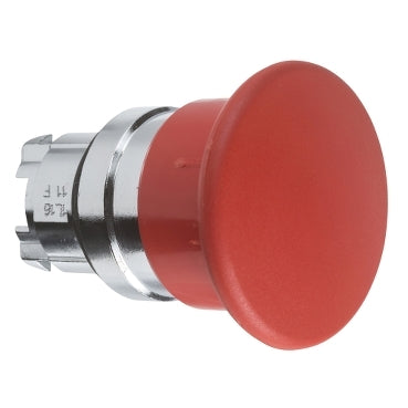 Harmony XB4, Head for non illuminated pushbutton, mushroom 40mm, metal, red, 22mm, spring return***EMAIL/TEXT FOR PRICING***