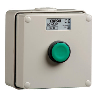 Clipsal - 56 Series, Switches, Push-Button Control Stations - IP66, 250V 3A - Start control station***EMAIL/TEXT FOR PRICING***