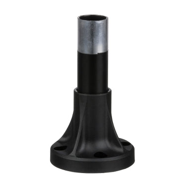 Harmony XVB, Fixing base for modular tower lights, plastic, Ø70, 80mm black aluminium support tube + black fixing plate***EMAIL/TEXT FOR PRICING***