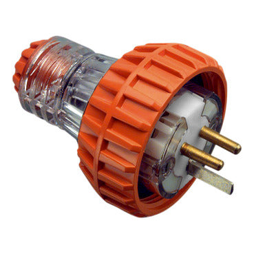 Clipsal - 56 Series, Plug Top, Straight, 3 PIN, 10A, 110V, IP66***EMAIL/TEXT FOR PRICING***