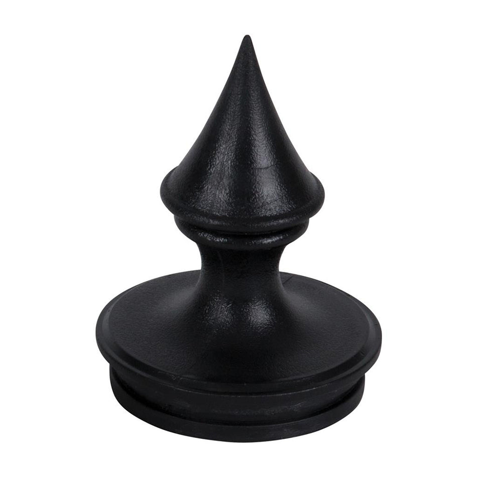 Traditional Coachlight Post Top Cap Accessory Black