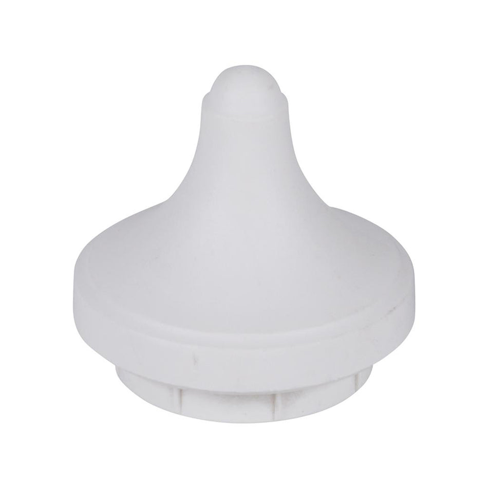 Traditional Coachlight Post Top Cap Accessory White