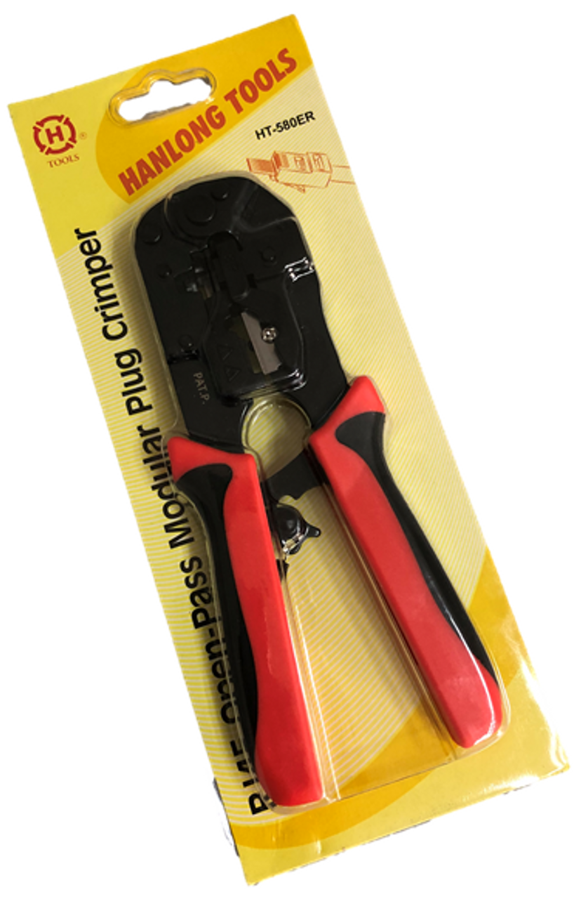 Hanlong Tools Pass Through 8P8C RJ45 Crimping Tool