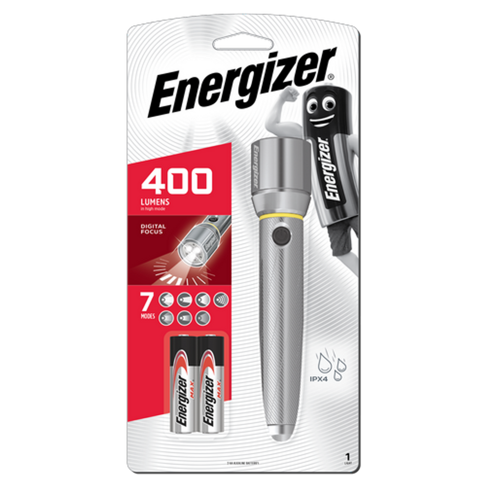 Energizer PMHH21 Vision HD Metal 400 Lumen Torch