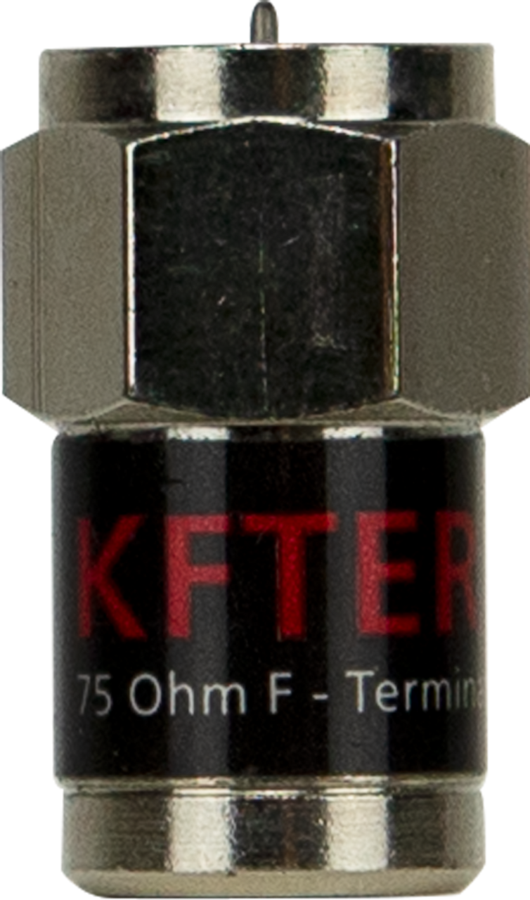 Kingray 75 Ohm F-Terminator, DC Blocking