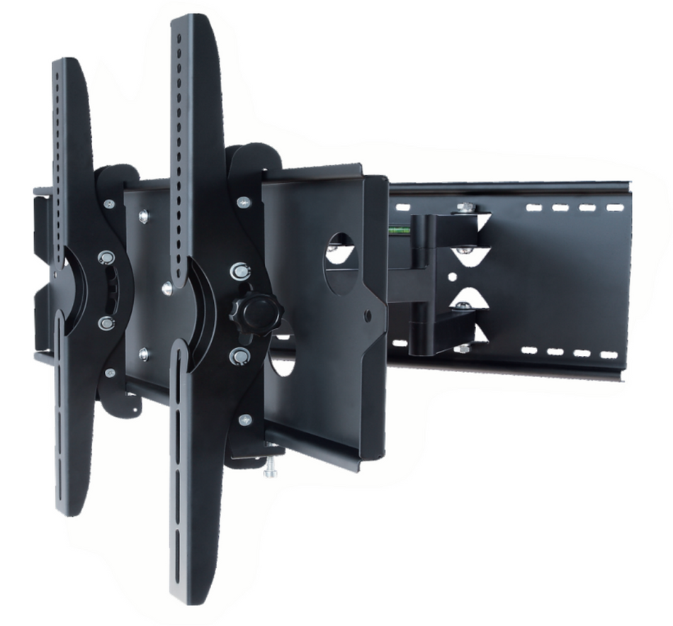 Digitek 32" - 60" Dual Arm Tilt, Swivel and Reach Universal LCD Bracket - 80KG