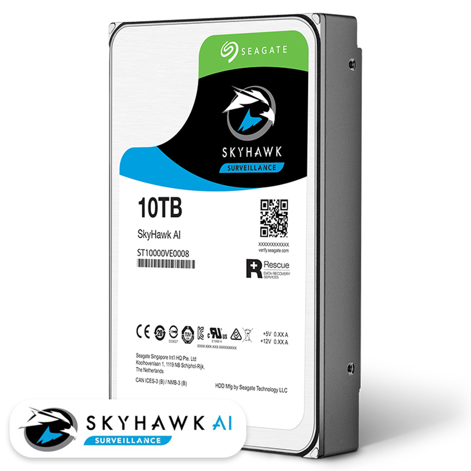 Seagate 10TB SkyHawk AI Surveillance Hard Disk Drive