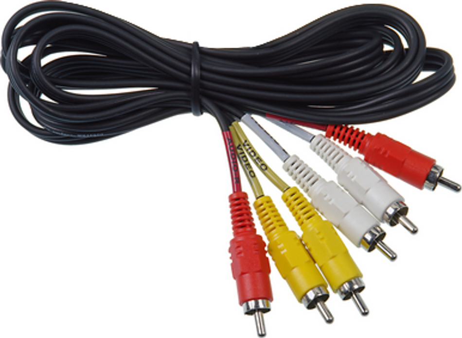 Digitek 1.8M 3x RCA Male to 3x RCA AV Lead