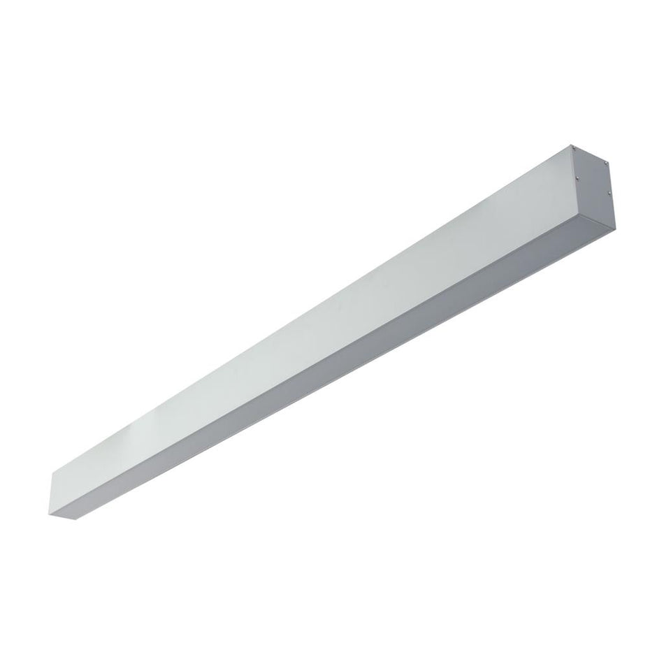 Max-50 17.3W 1000mm Surface Mounted Linear LED Profile Aluminium / Warm White