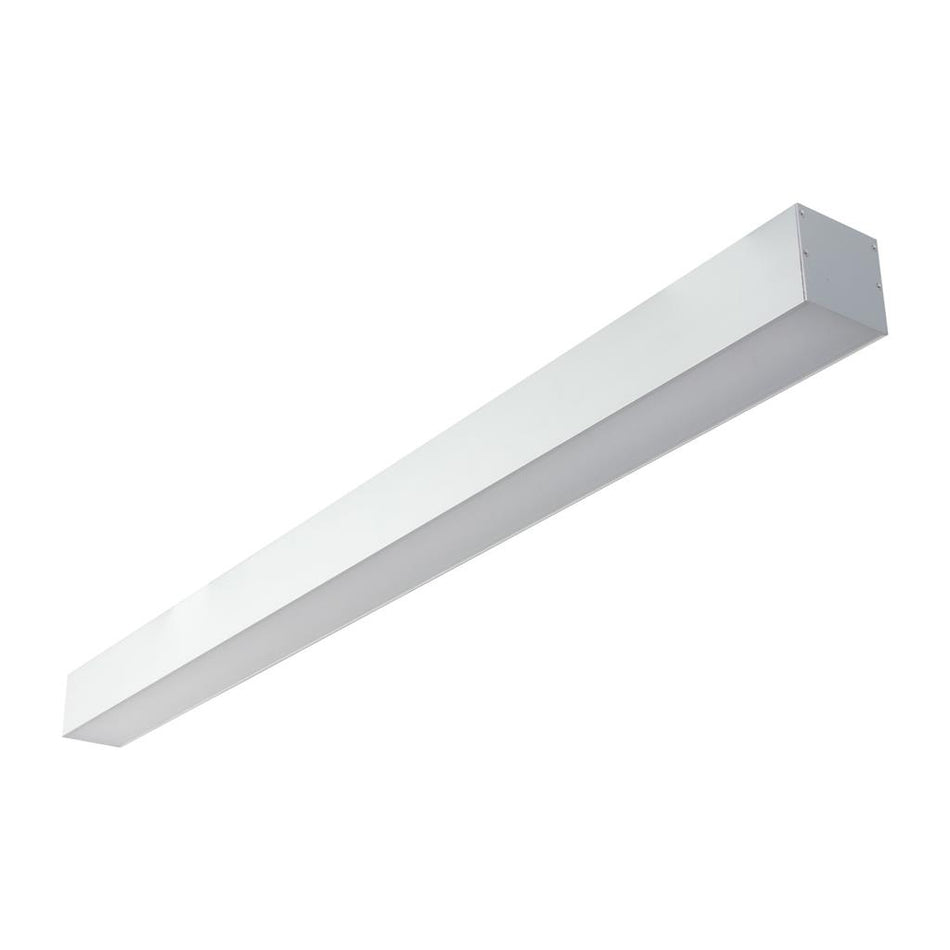 Max-75 17.3W 1000mm Surface Mounted Linear LED Profile Aluminium / Warm White