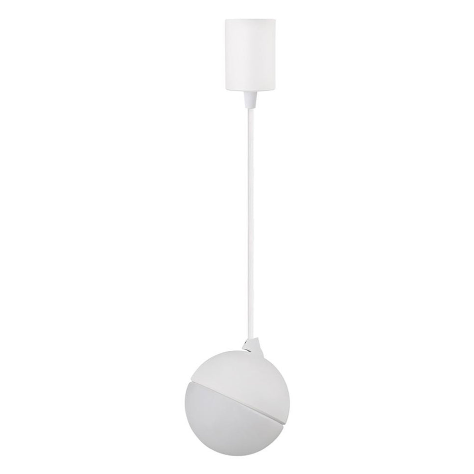Moon 6W/9W Dimmable LED Opal Pendant Matt White / Tri-Colour