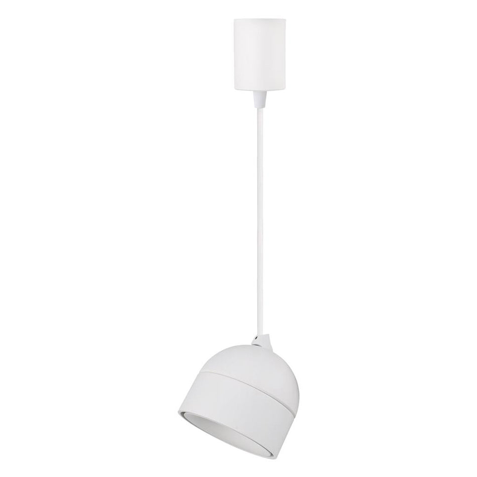 Moon 6W/9W Dimmable LED Tube Pendant Matt White / Tri-Colour
