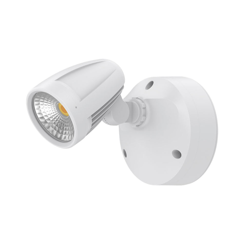 Muro Max 16W LED Single Head Spotlight White / Tri-Colour
