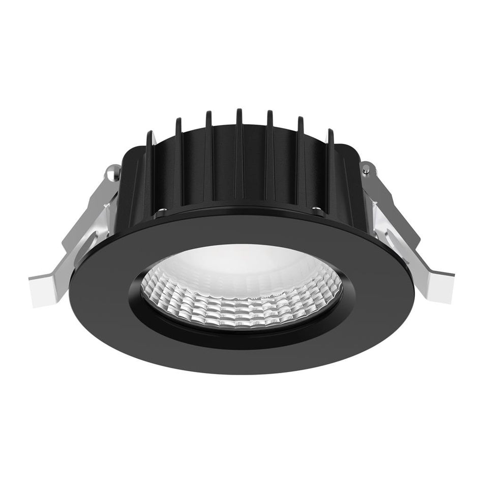 Neo-Pro 13W Dali Dimmable Recessed LED Downlight Black / Tri-Colour IP65
