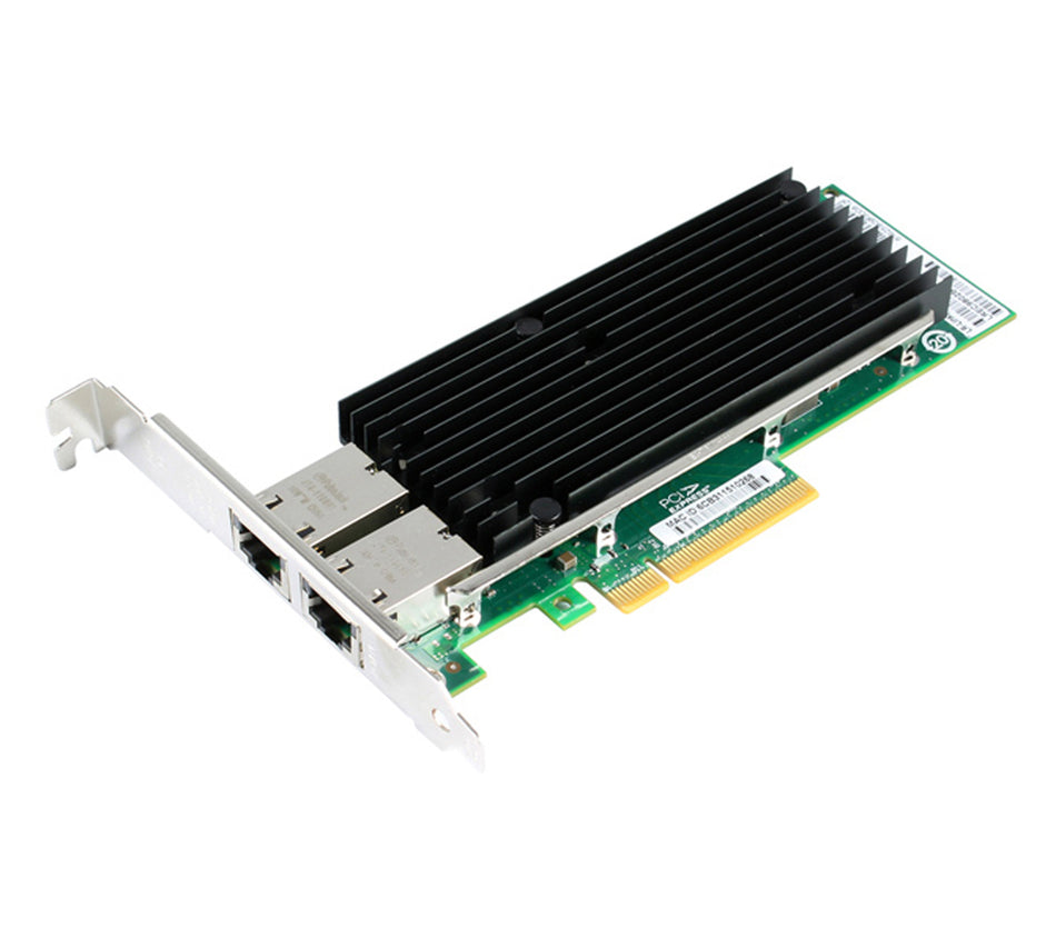 PCI Express x8 NIC, Dual 10Gbps Copper RJ45 with Intel® X540AT2 Network Controller